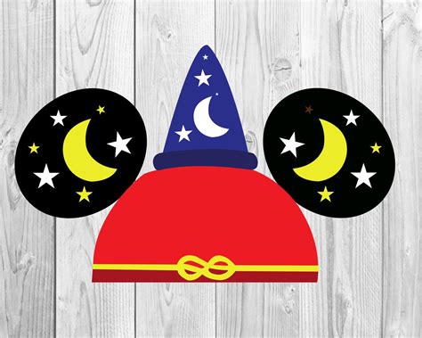 Disney Sorcerer Mickey Hat Svg Minnie Mouse Head Svg Etsy