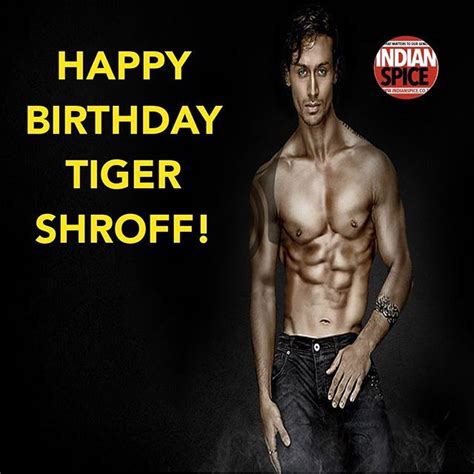 Happy Birthday Tiger Shroff Guess Who Made Tiger Shroff S Birthday All