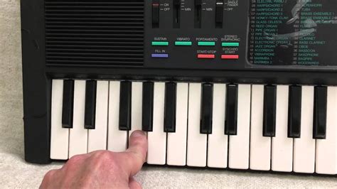 Yamaha Pss 270 Synthesizer Keyboard Youtube