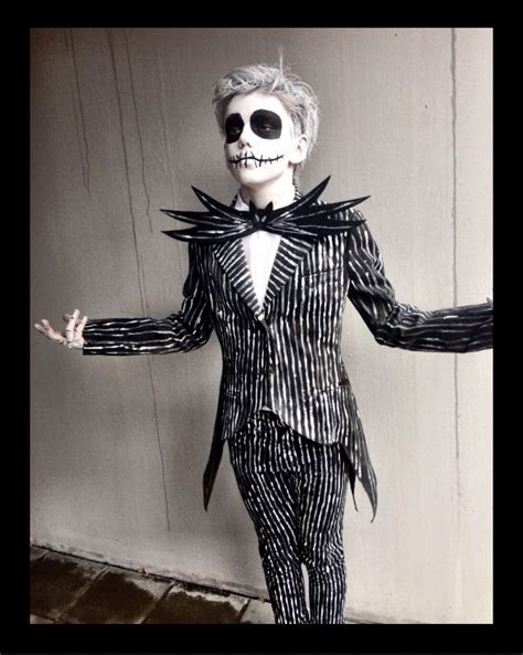My Son Albert As Jack Skellington Diy Costume Best Diy Halloween