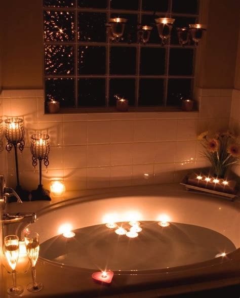 Lavender Lit Bath 19 Romantic Valentine S Day Ideas To