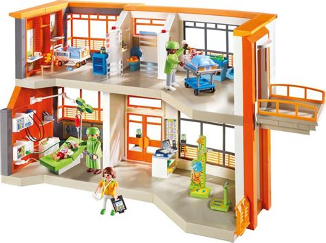Die firma playmobil versteht es, spielzeug herzustellen, das spaß macht und es den kindern ermöglicht, sich stundenlang zu. PLAYMOBIL Furnished Children's Hospital | 4008789066572 ...