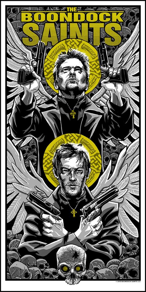 Inside The Rock Poster Frame Blog The Boondock Saints Poster By Tim
