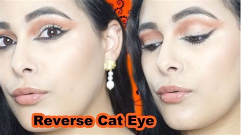 Reverse Cat Eye Makeup Tutorial Youtube