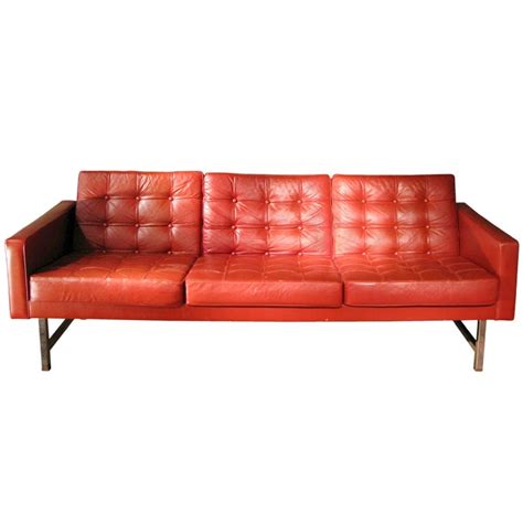 Fabric chaise sectional sofa with corner piece, created for macy's. Very Comfortable and Stylish 1970s Leather Sofa at 1stdibs