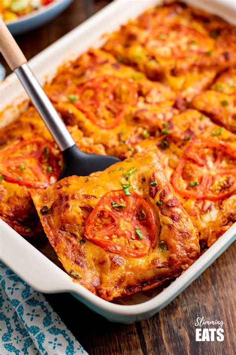 Spicy Mexican Chicken Lasagne All The Delicious Flavours Of Mexican