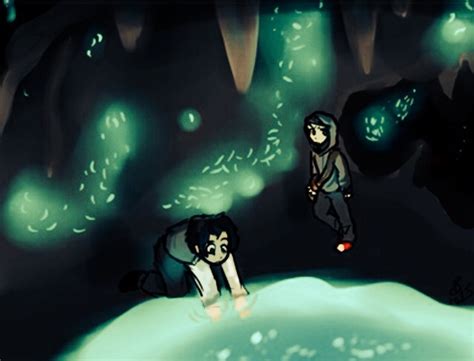 Ghost Toast And The Cave Of Glow Worms By Copperfirecracker On