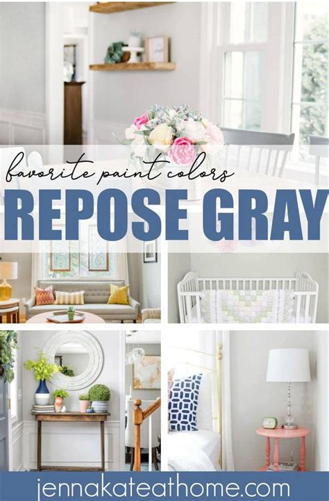 If you're looking to use a gray as a neutral, steer clear of paints with strong purple or pink undertones. Favorite Paint Colors: Sherwin Williams Repose Gray in 2020 (With images) | Repose gray sherwin ...