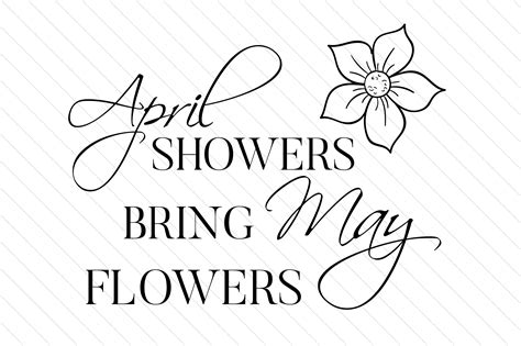 Like april showers bringing may flowers. April Showers Bring May Flowers (SVG Cut file) by Creative ...