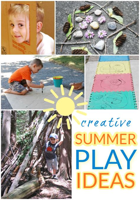 The Best Cheap And Creative Kids Summer Play Ideas One Time Through