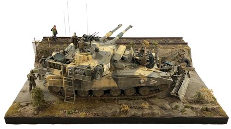 135 Bandai M61a5 Main Battle Tank Ready For Inspection Sf