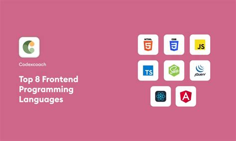 Top 8 Frontend Programming Languages