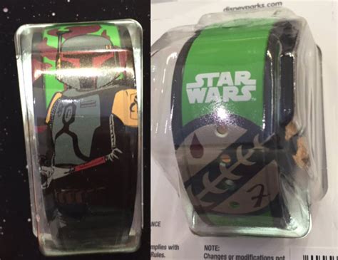 New Star Wars Boba Fett Open Edition Magicband Now Available Disney