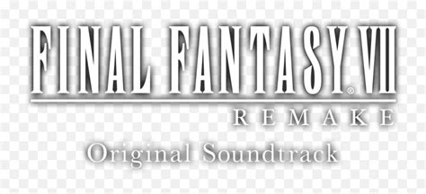 Final Fantasy Vii Remake Original Soundtrack Square Enix Vertical Png