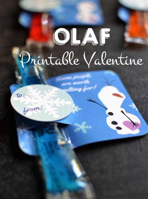 Send this frozen ecard featuring elsa to a special someone this valentines day! Frozen Olaf Printable Valentine + 60 DIY Valentine Ideas | CrAfTy 2 ThE CoRe~DIY GaLoRe ...