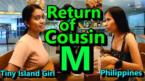 filipina cousin and tiny island girl shopping cebu city philippines youtube