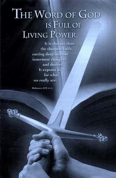Scriptures on the word of god. THERE IS POWER IN THE WORD | Word of god, Bible, Faith in god