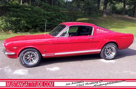 Rangoon Red 1965 Mustang Gt Fastback 1965 Mustang Gt 1965 Mustang