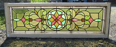 Check spelling or type a new query. ANTIQUE STAINED GLASS TRANSOM WINDOW WITH JEWELS | Stained ...