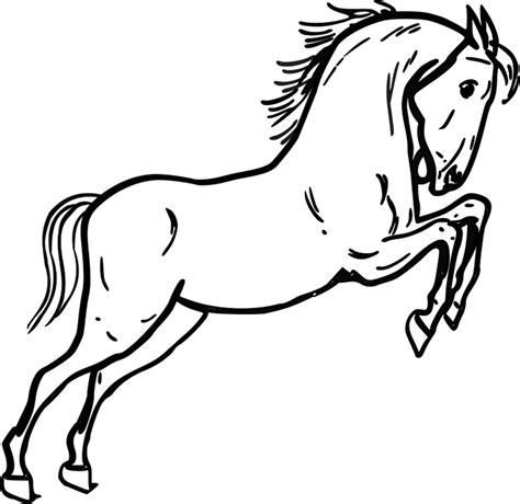Maybe you would like to learn more about one of these? Mustang Horse Outline Coloring Pages