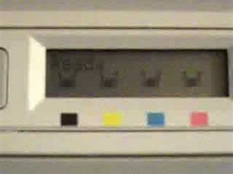 The printer returns to ready. HP Color LaserJet 2600n 2ndary Service Menu - YouTube