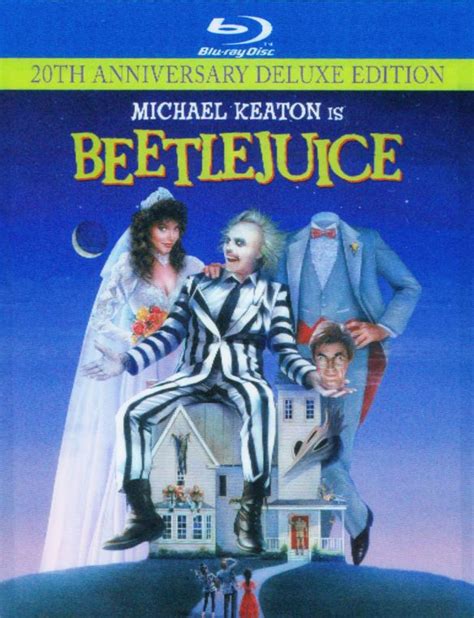 Customer Reviews Beetlejuice Blu Ray Th Anniversary Edition Digi Book Packaging