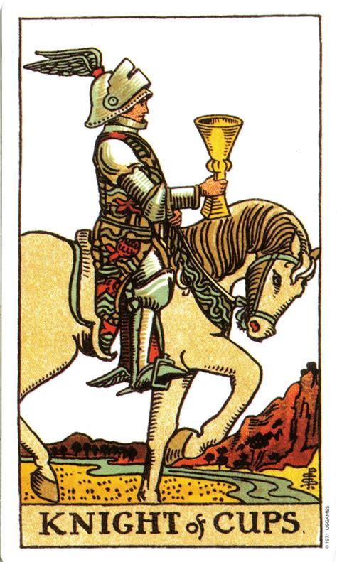 Knight Of Cups Rider Waite Smith