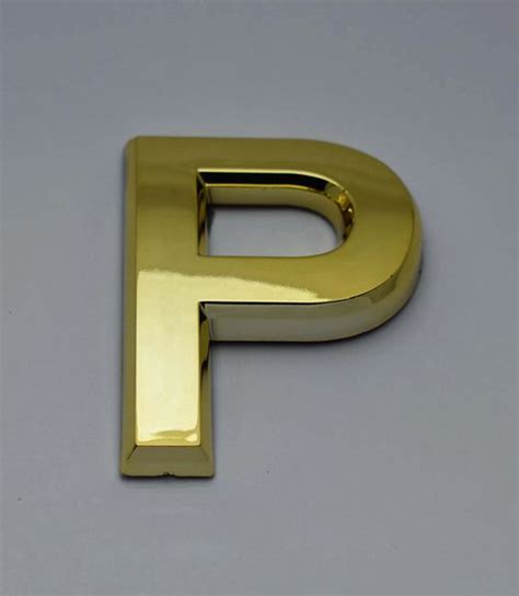 Dob Signs P Sign Gold Plastic Letters For Mail Boxes In Nyc Hpd