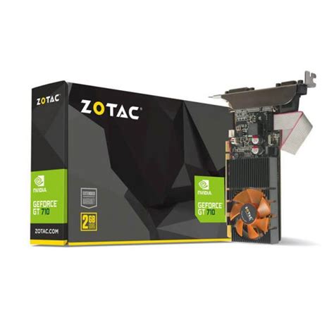 Buy Zotac Geforce Gt710 2gb 64bit Ddr3 Graphic Card With Fan Zt 71310