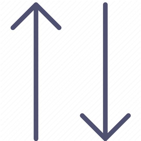 Arrow Change Down Scale Upside Icon