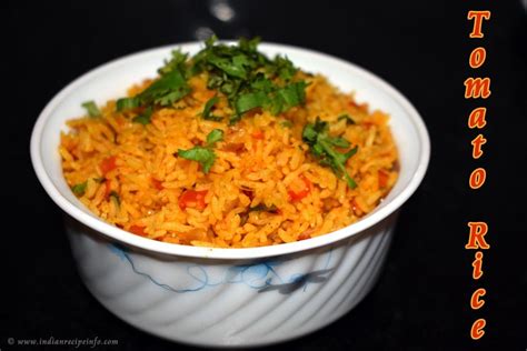 Tomato Rice Recipe How To Make Tomato Rice With Images Tips And Video