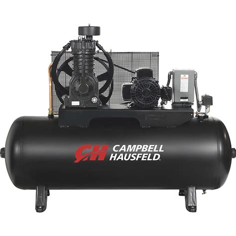 Campbell Hausfeld Two Stage Air Compressor — 5 Hp 208 230460 Volt 3
