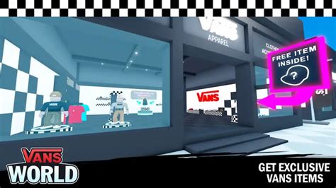 How To Get All Free Items In Vans World Roblox Pro Game Guides