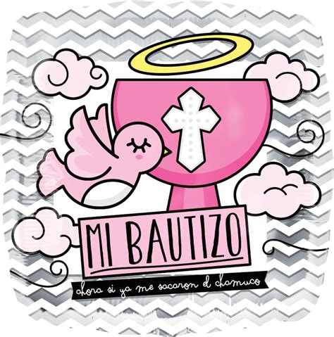 Download Bautizo Paloma Rosa Mi Bautizo Hd Transparent Png