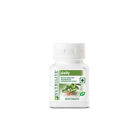 Nutrilite daily a multivitamin and multimineral tablet, provides 13 essential vitamins & 11 minerals along with special nutrilite daily. Buy Amway Nutrilite Daily (60 Tablets): Amway Multivitamin ...