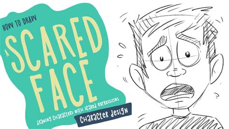 How To Draw A Scared Face Youtube