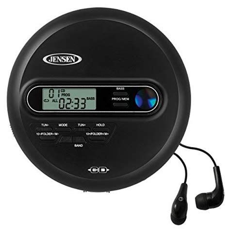 Jensen Cd 65 Portable Personal Cd Player Cdmp3 Player Digital Amfm