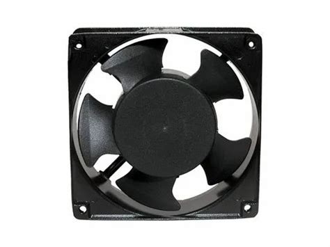 Black Plastic Control Panel Coolingexhaust Fan At Rs 650piece In Noida