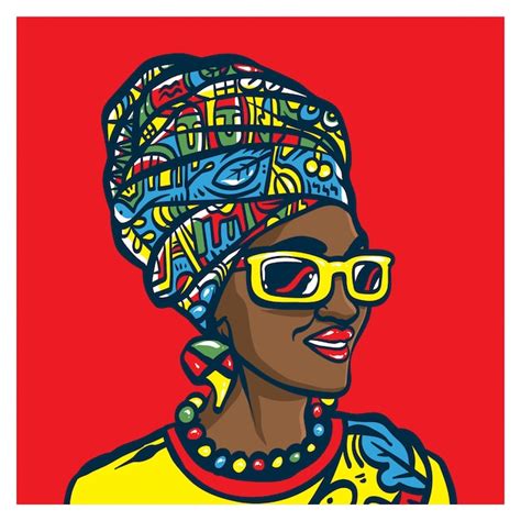 Premium Vector African Woman