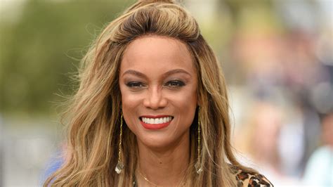 Tyra Banks Shares Gorgeous Makeup Free Selfie While Glamping Allure