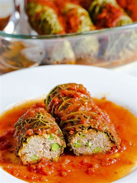 Healthy And Easy Stuffed Cabbage Rolls Recipe Drive Me Hungry