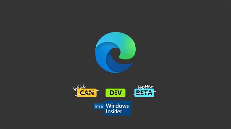 Edge insider X windows insider wallpaper! : MicrosoftEdge