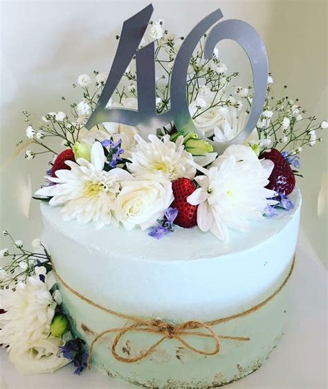 Do you need a cake for an 18th, 21st, 30th, 40th, 50th, 60th, 70th or 80th birthday celebration (or anything in birthday cake idea #22 the gardener. Pin by Audrey Louise on Mika's 40 | 40th birthday cakes ...