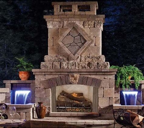 53 Most Amazing Outdoor Fireplace Designs Ever Outdoor Stone Fireplaces