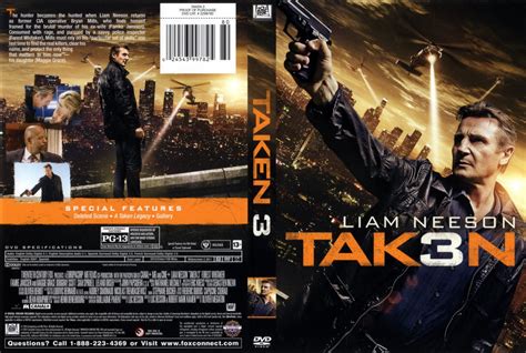 Tak3n Movie Dvd Scanned Covers Taken 3 Front Dvd Covers