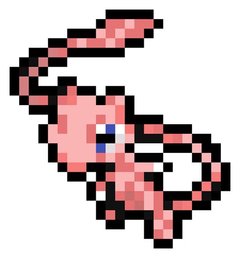 Pixilart Mew Sprite By Lemonlikeslimes