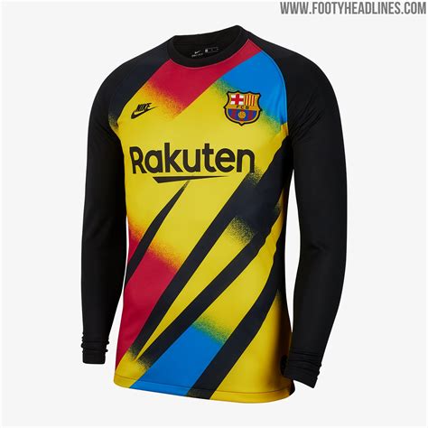 Crazy Nike Fc Barcelona 19 20 Champions League Goalkeeper Kit Released