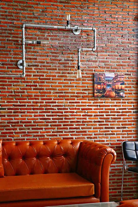 Going For A New York Loft Feel Try A Red Brick Statement Wall For