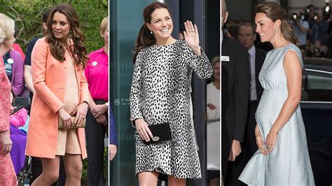 Kate Middletons Top 10 Pregnancy Looks See Her Regal Maternity