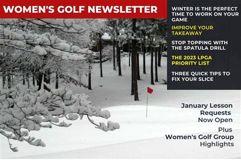 Womens Golf Newsletter Stop Topping With The Spatula Drill